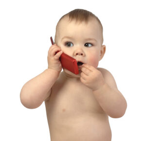 Put down the mobile phone: Babies need real life face time